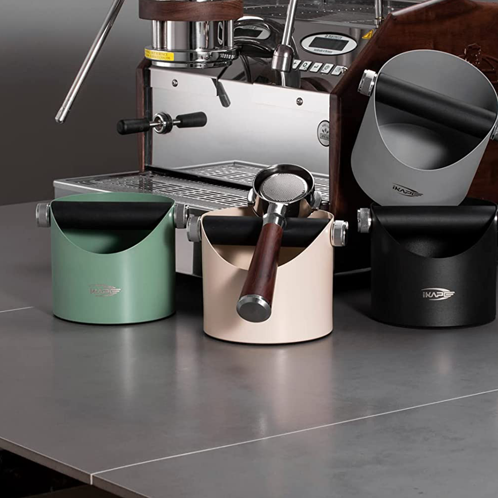 Espresso Knock Box - Black or Pink