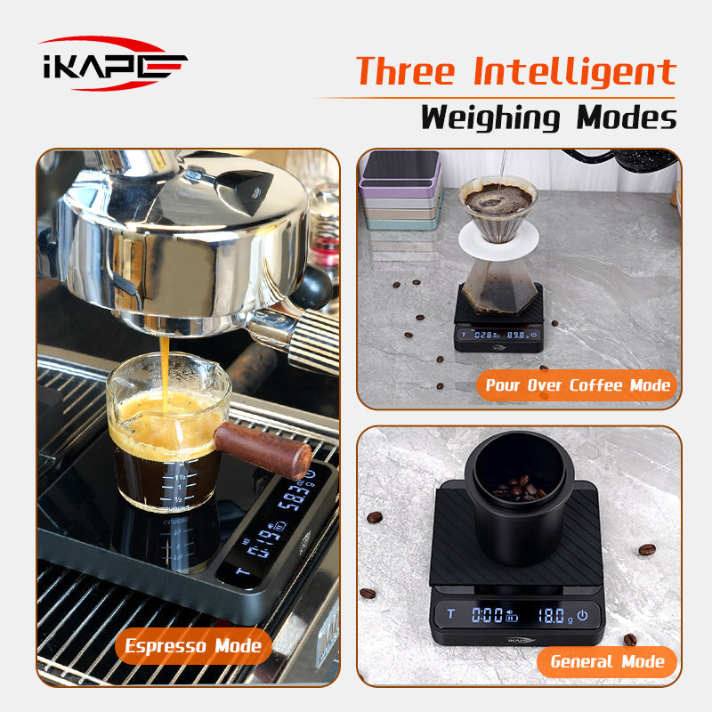 Coffee Scale V2 - Drip and Espresso, Seven Colours