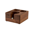 Wooden Tamper Holder Base - 51/54mm or 58mm, for 51mm, 54mm and 58mm portafilters