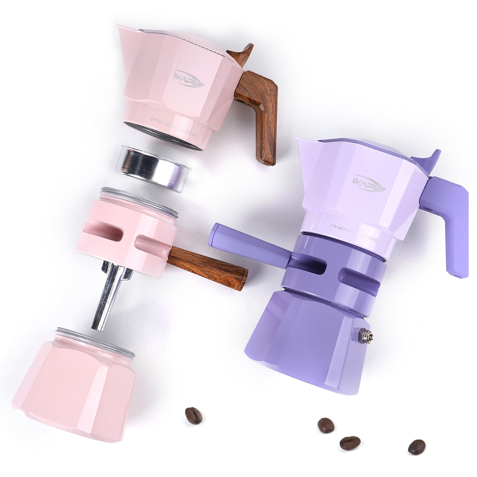Moka Pot - Temp-Controlled, 2 or 4 Shot