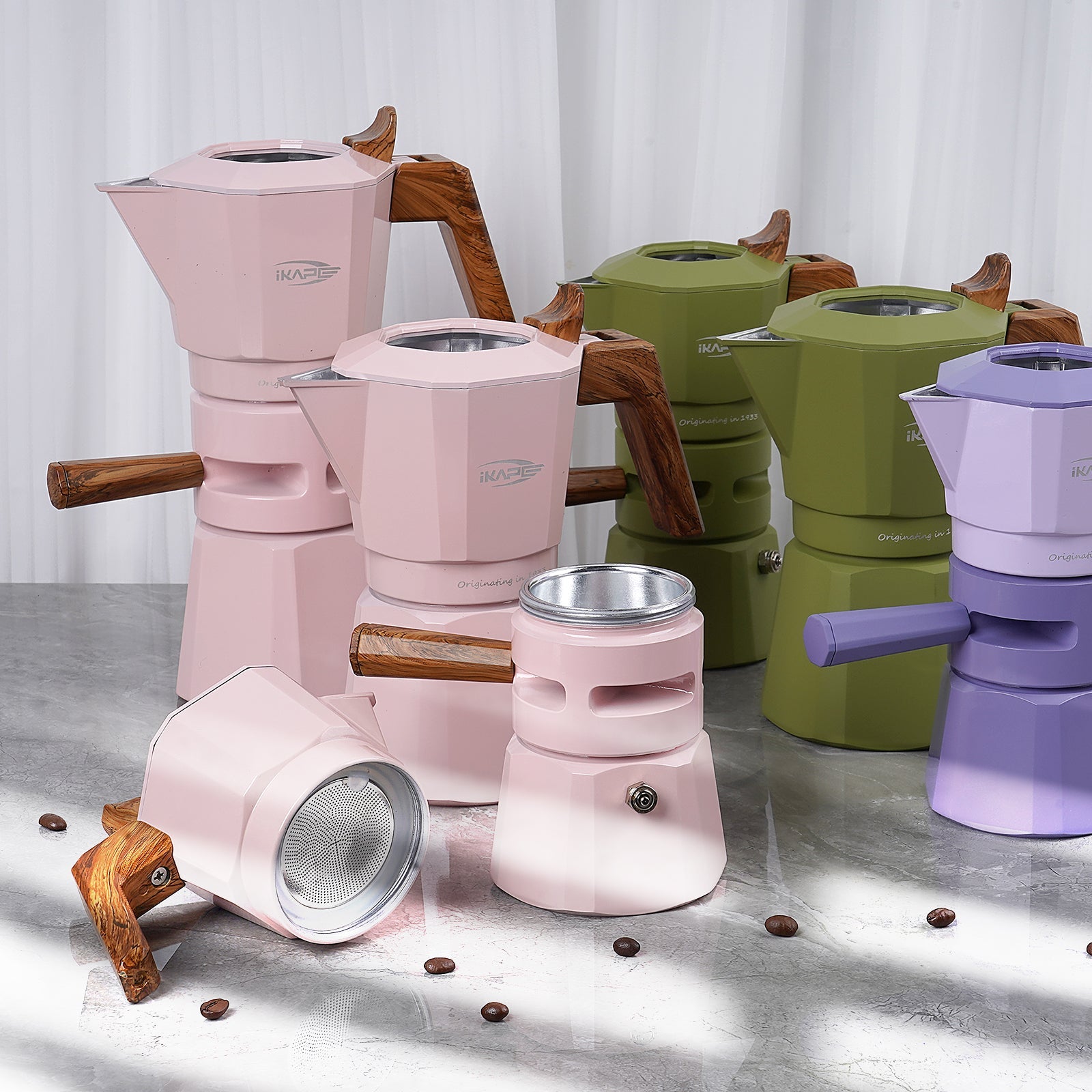 Moka Pot - Temp-Controlled, 2 or 4 Shot