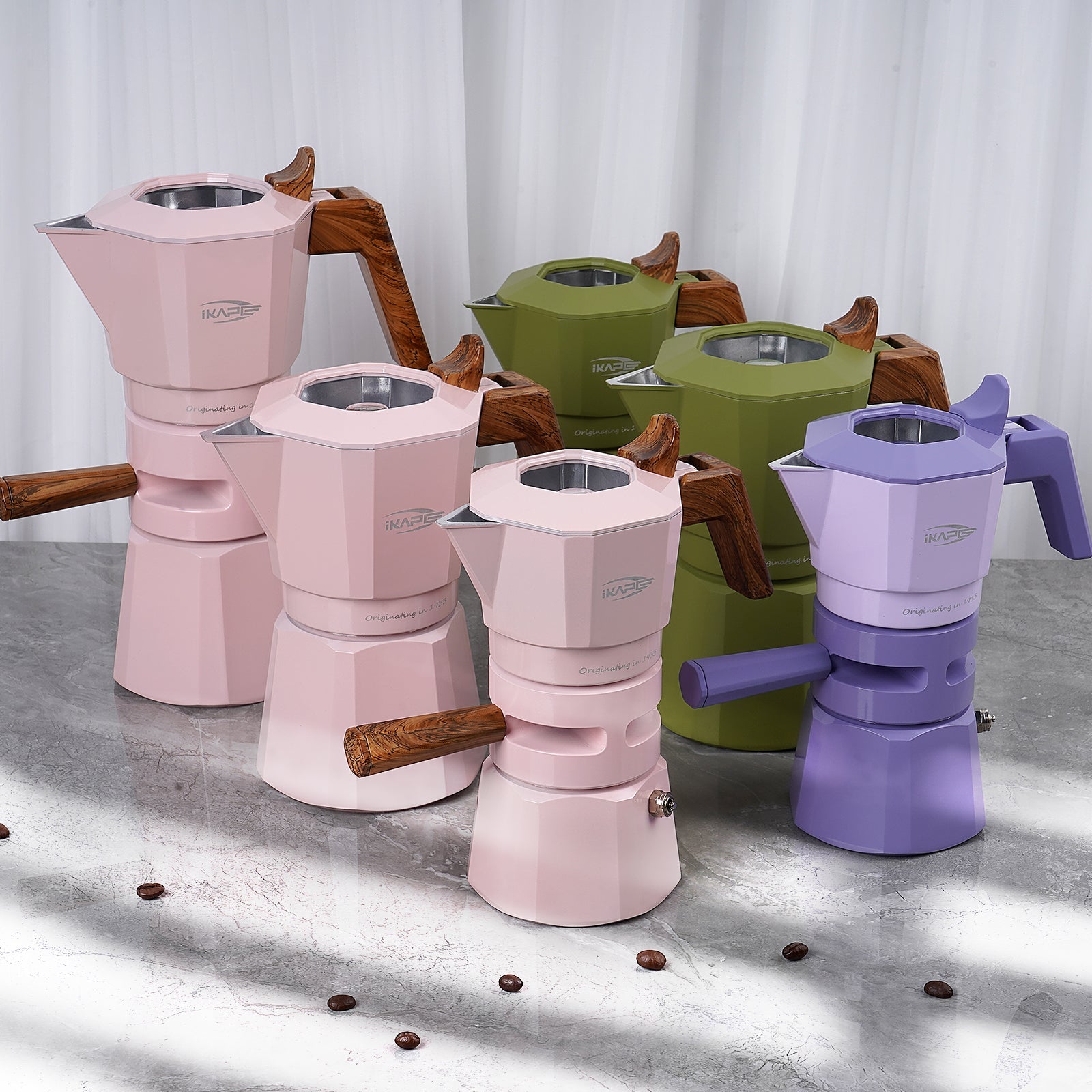 Moka Pot - Temp-Controlled, 2 or 4 Shot