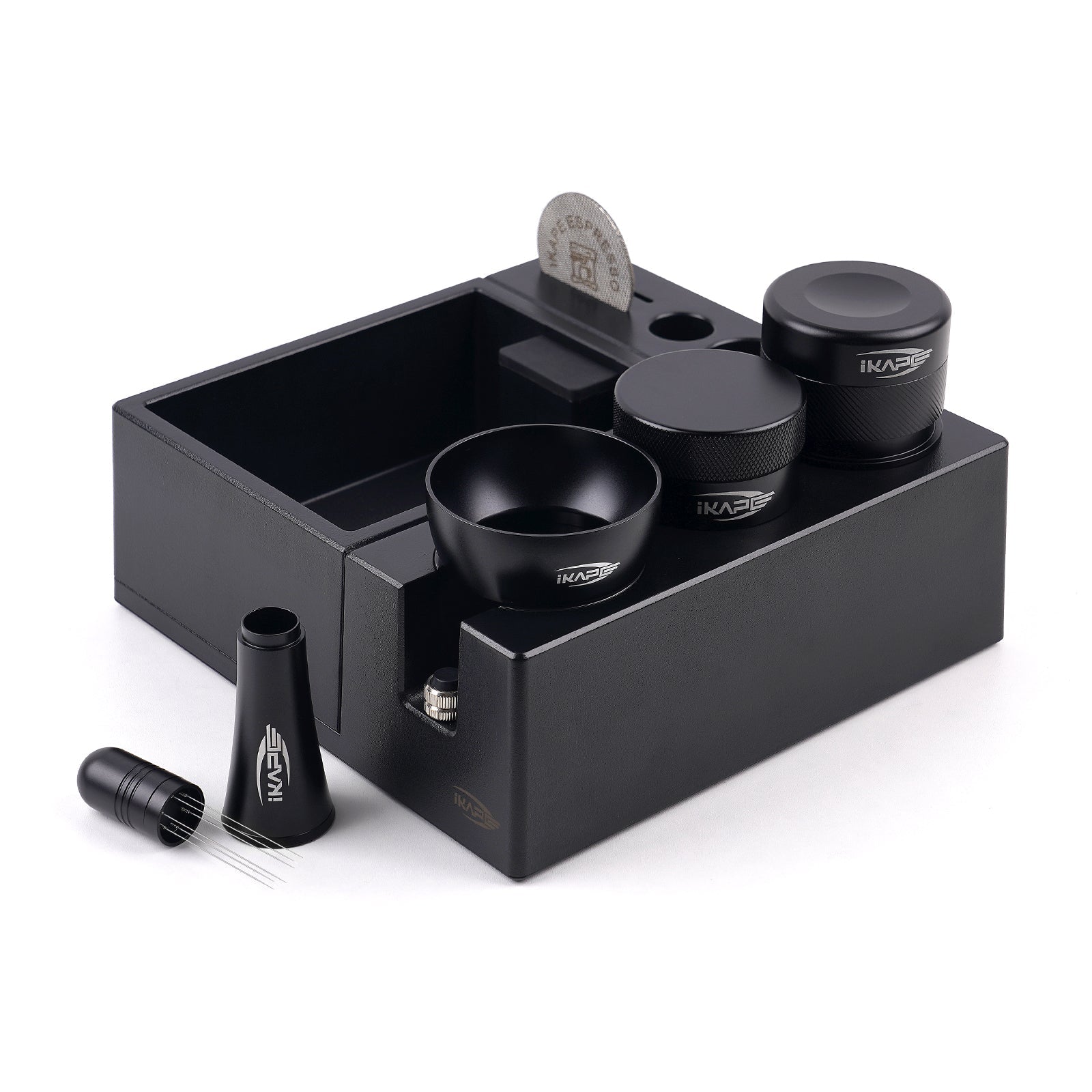 Distributor, Knock Box and Puck Prep Set