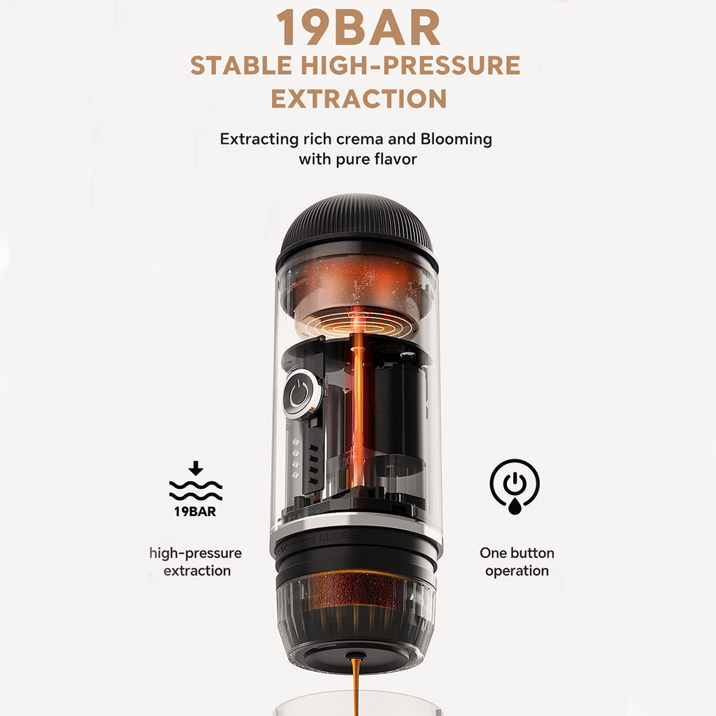Portable Electric Espresso Machine - Hot or Cold