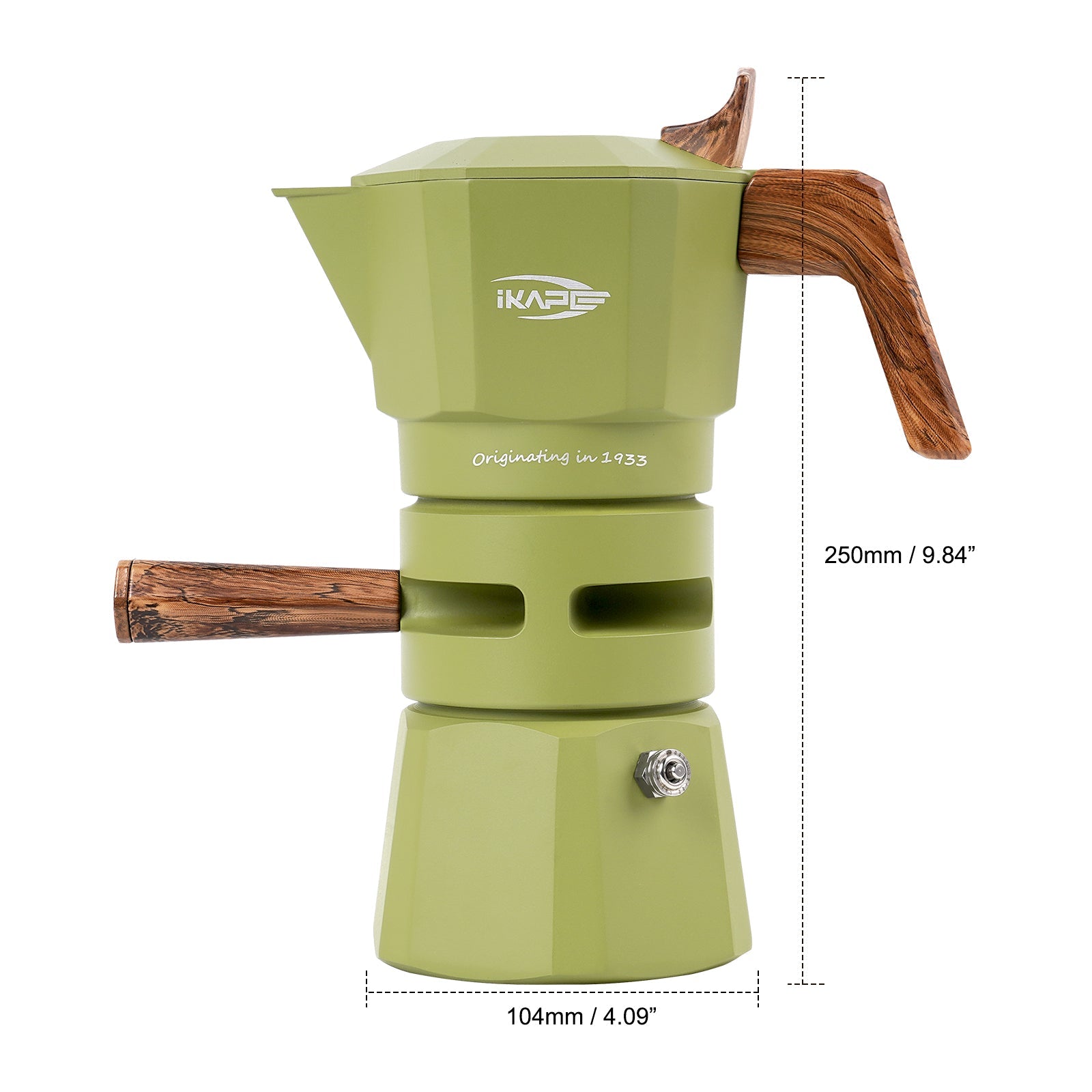 Moka Pot - Temp-Controlled, 2 or 4 Shot