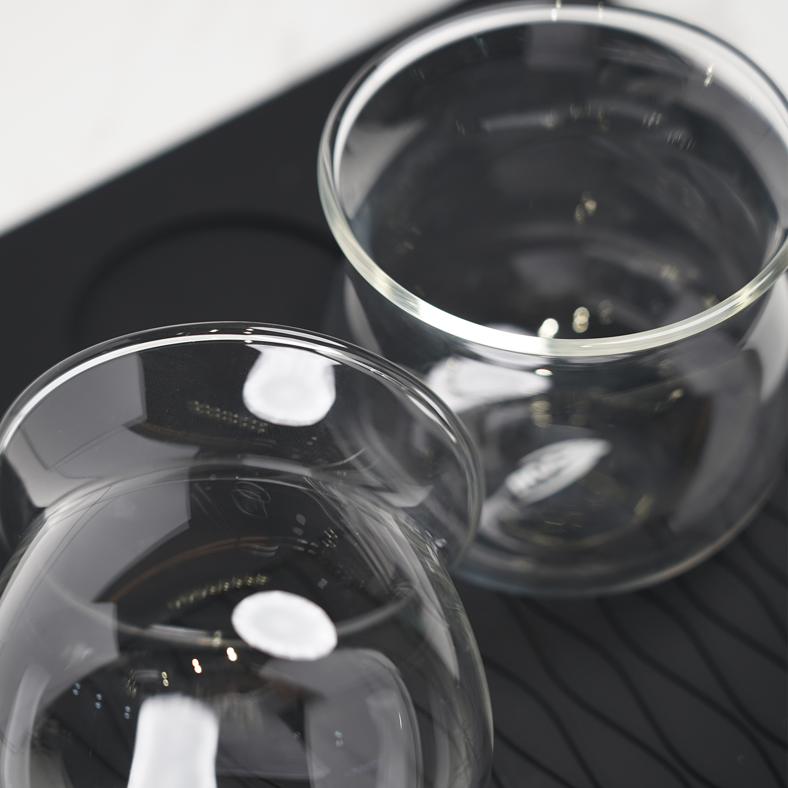 Clear Glass Coffee Cup 300ml - 1, 3 or 5 Pack