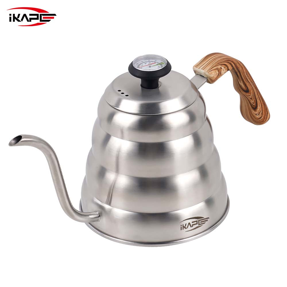 Gooseneck Pour-Over Kettle 40oz with Thermometer