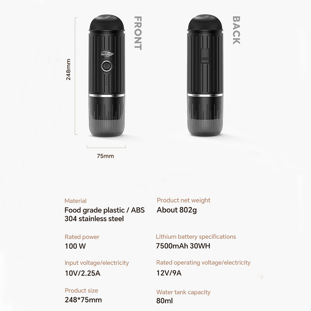 Portable Electric Espresso Machine - Hot or Cold