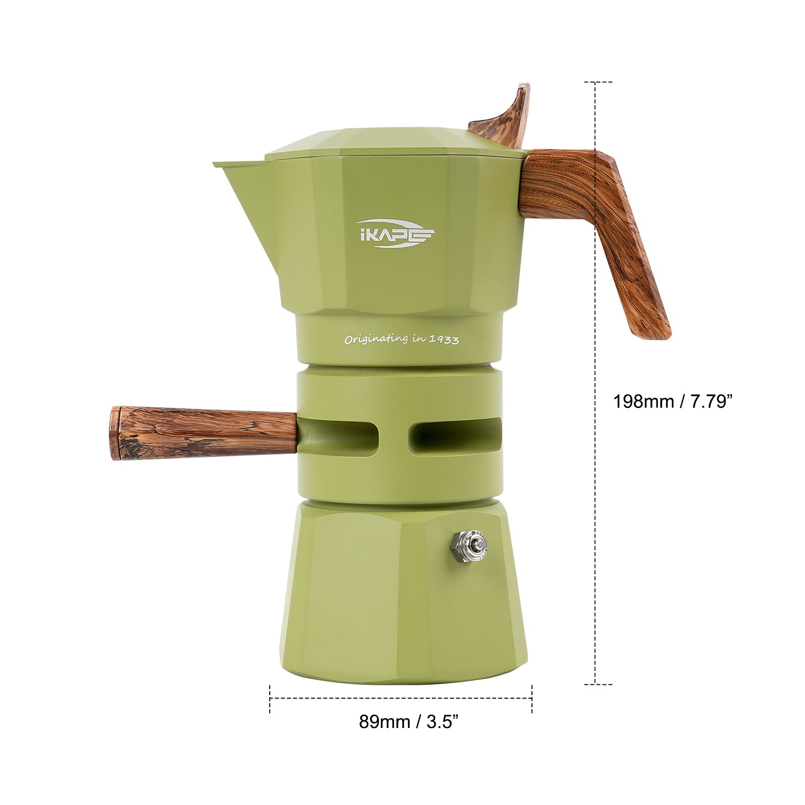 Moka Pot - Temp-Controlled, 2 or 4 Shot