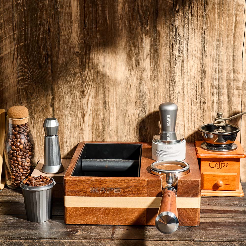 Knock Box V1 with Accessory Storage - 51/54mm