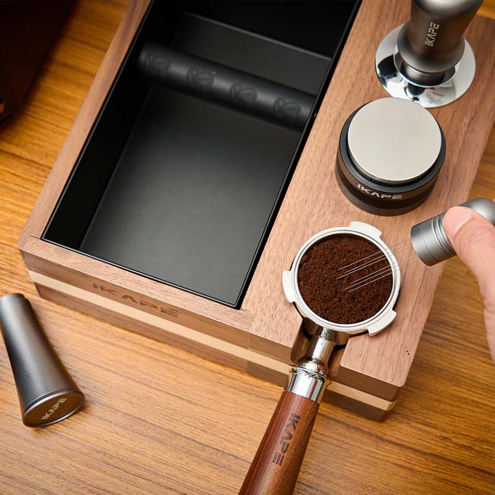 Knock Box V1 with Accessory Storage - 51/54mm