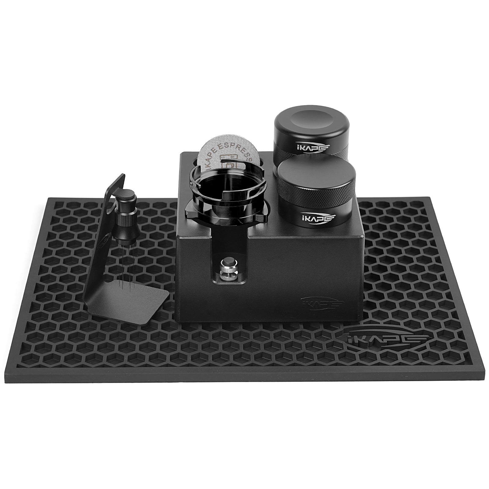 Coffee Bar Storage and Cleaning Set