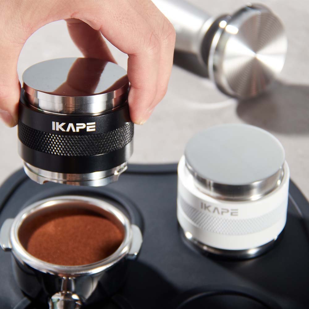 2-in-1 Distributor and Tamper - Adjustable Depth