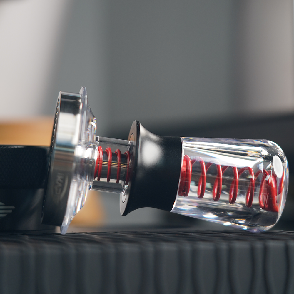 Calibrated Tamper V3 - Clear Red or Clear Black