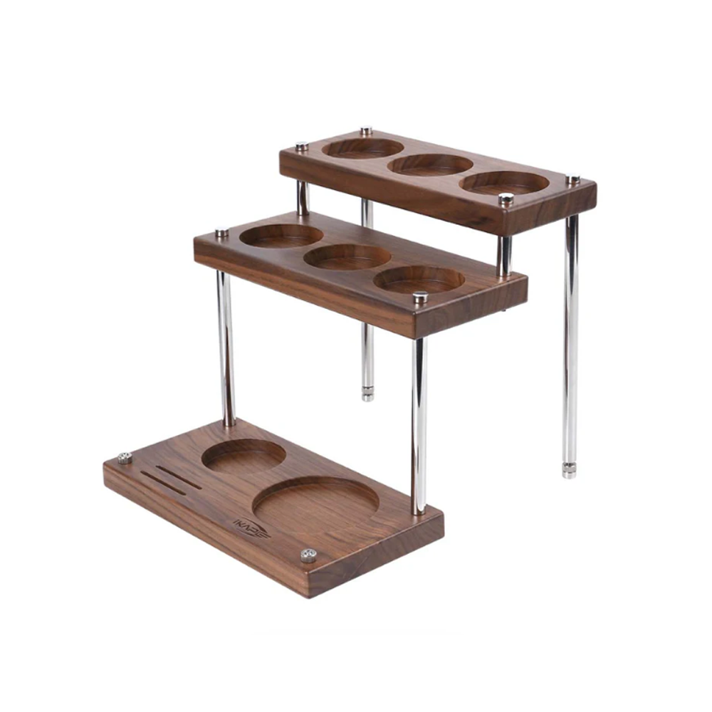 3-Tier Coffee Tool Organiser - Walnut or Sapele