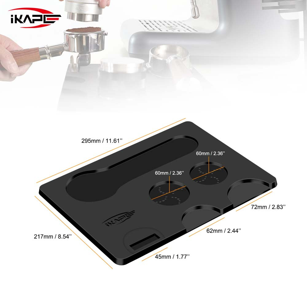 Corner Tamping Mat - Non-Slip Silicone