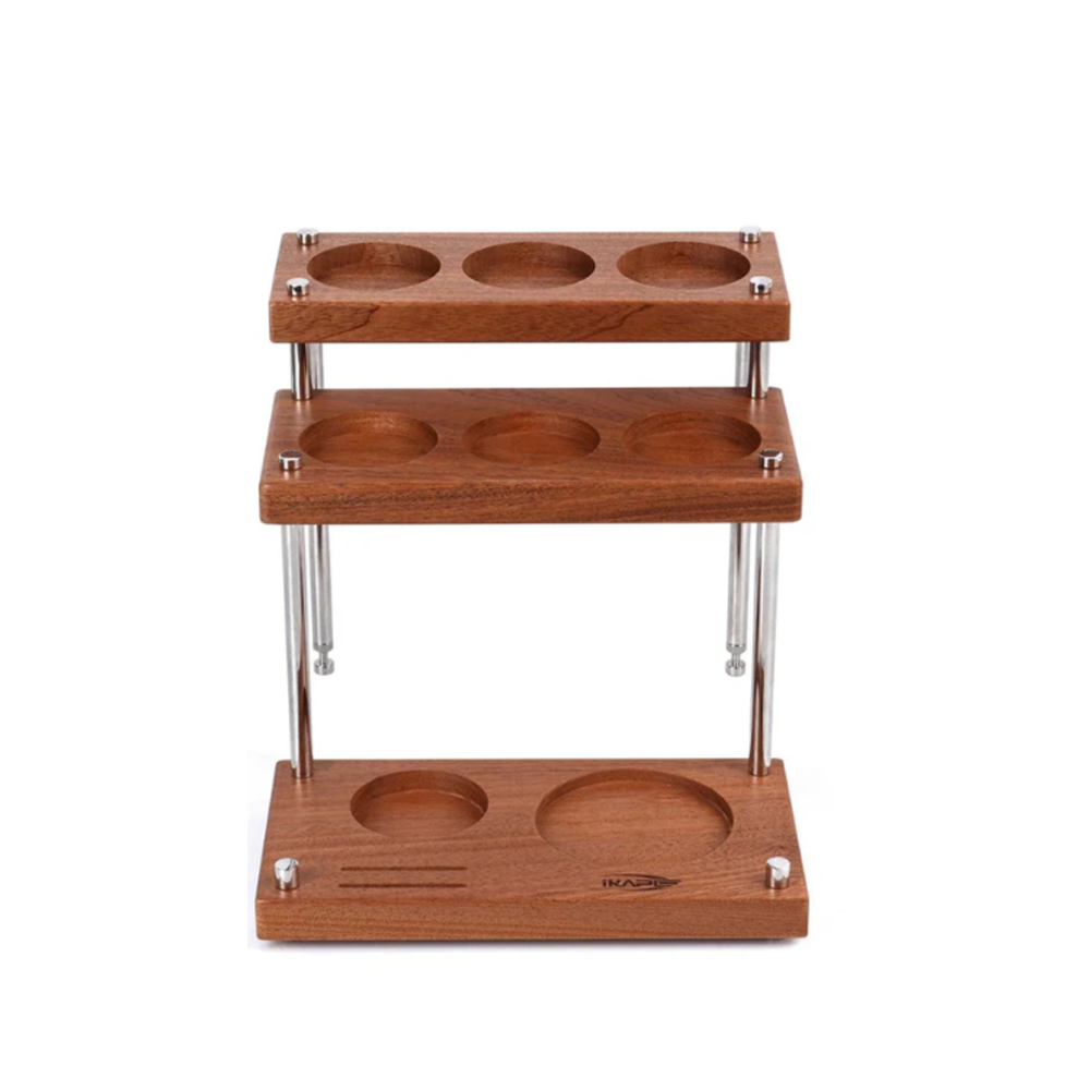 3-Tier Coffee Tool Organiser - Walnut or Sapele