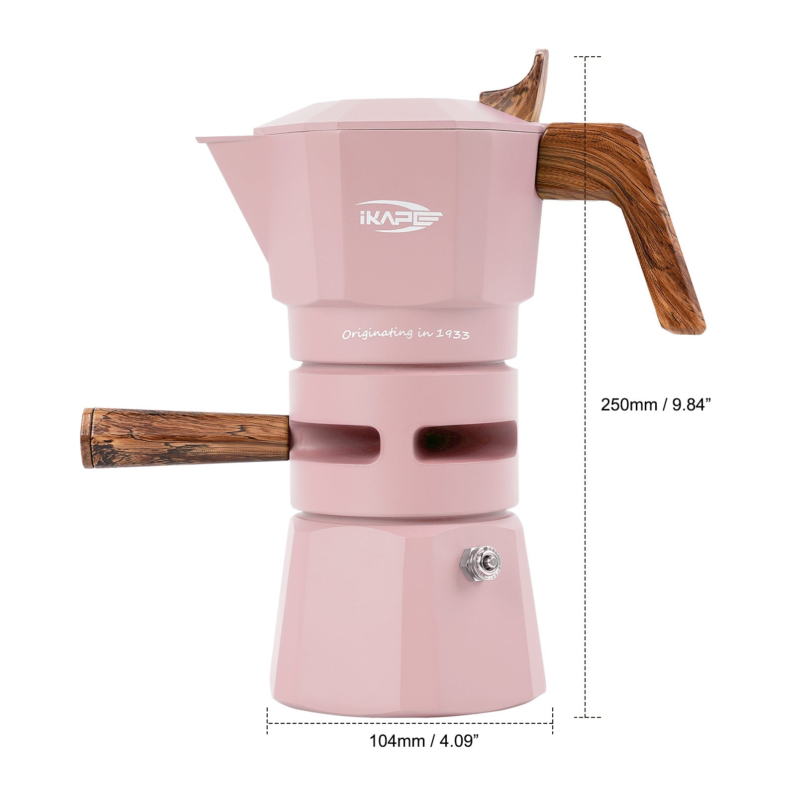 Moka Pot - Temp-Controlled, 2 or 4 Shot