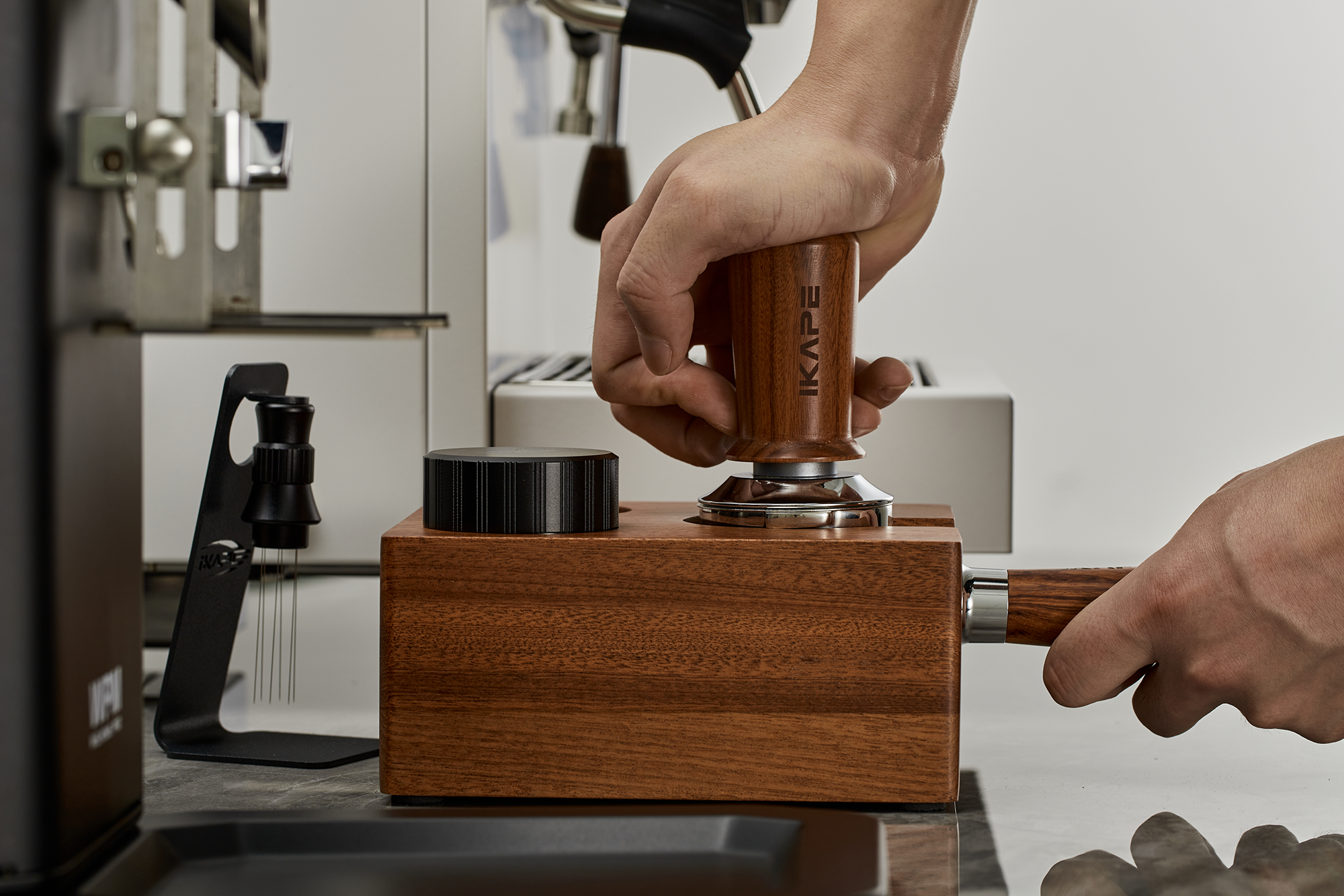 Wooden Tamper Holder Base - 51/54mm or 58mm