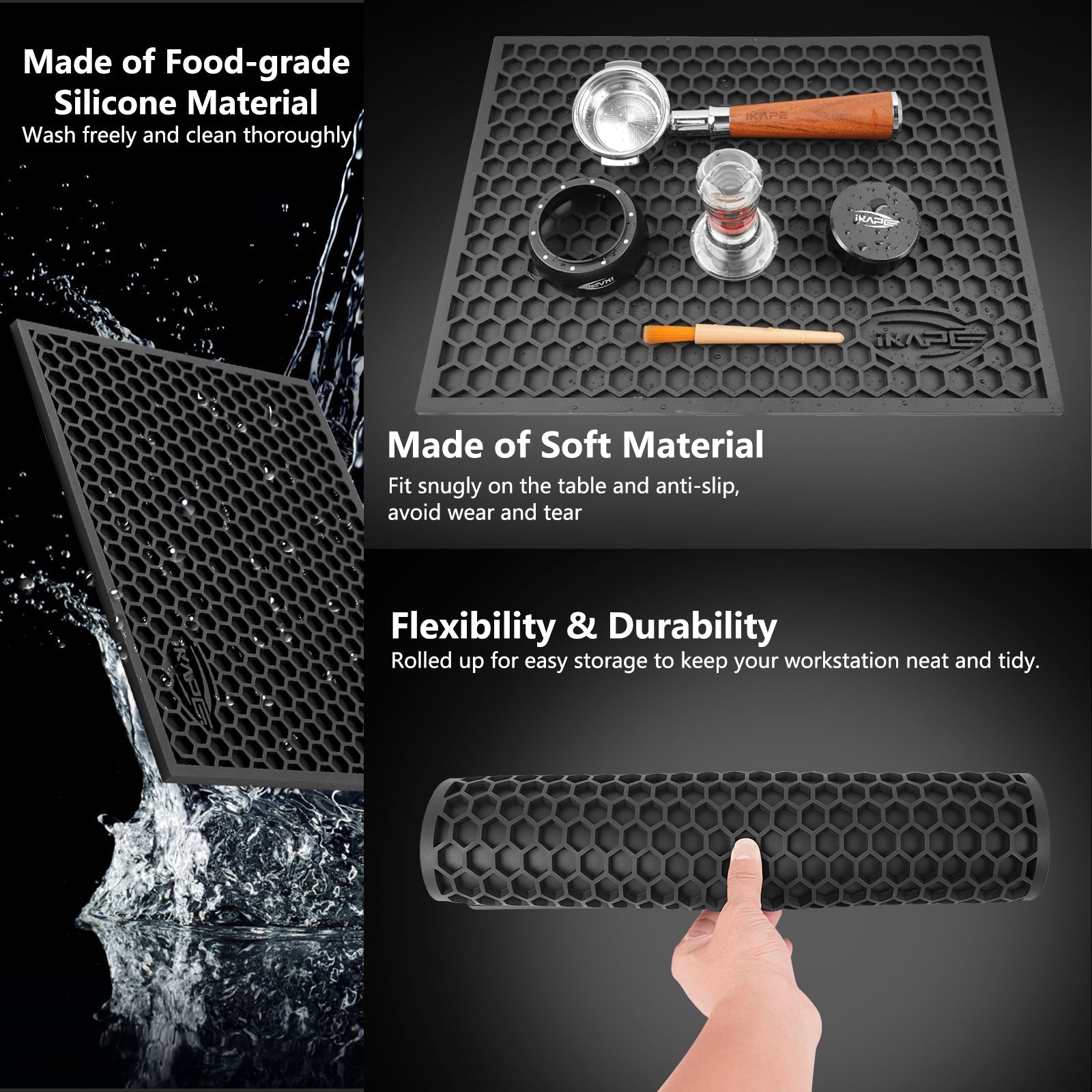 Drying and Draining Mat for Coffee Gear