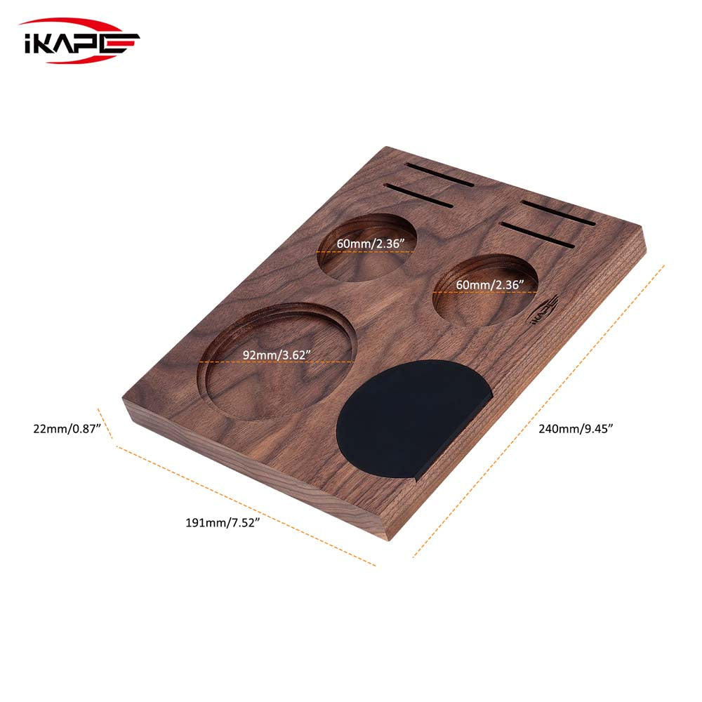 Universal Tamper Station - Maple or Walnut