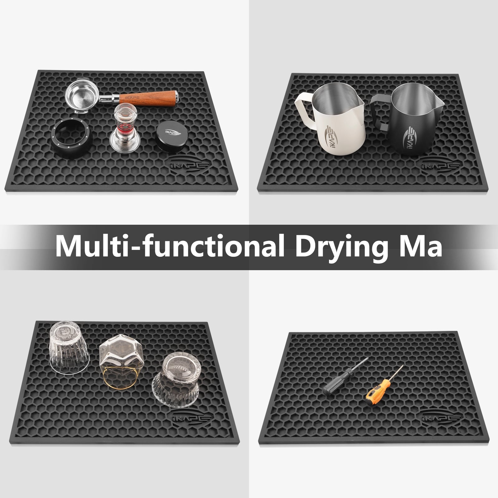 Drying and Draining Mat for Coffee Gear