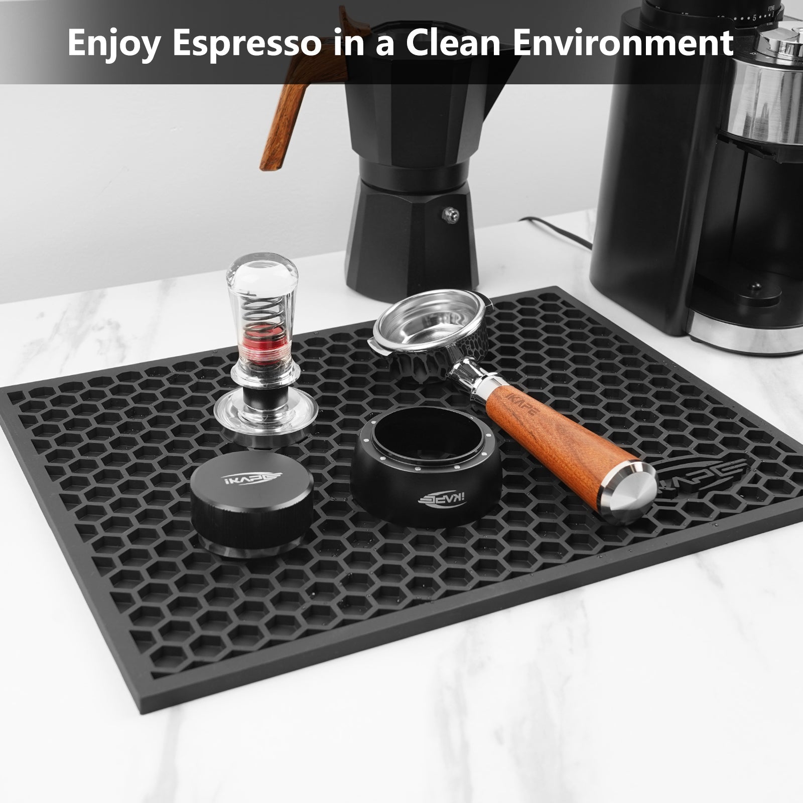 Drying and Draining Mat for Coffee Gear