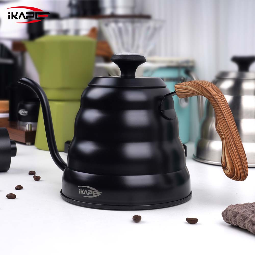 Gooseneck Pour-Over Kettle 40oz with Thermometer