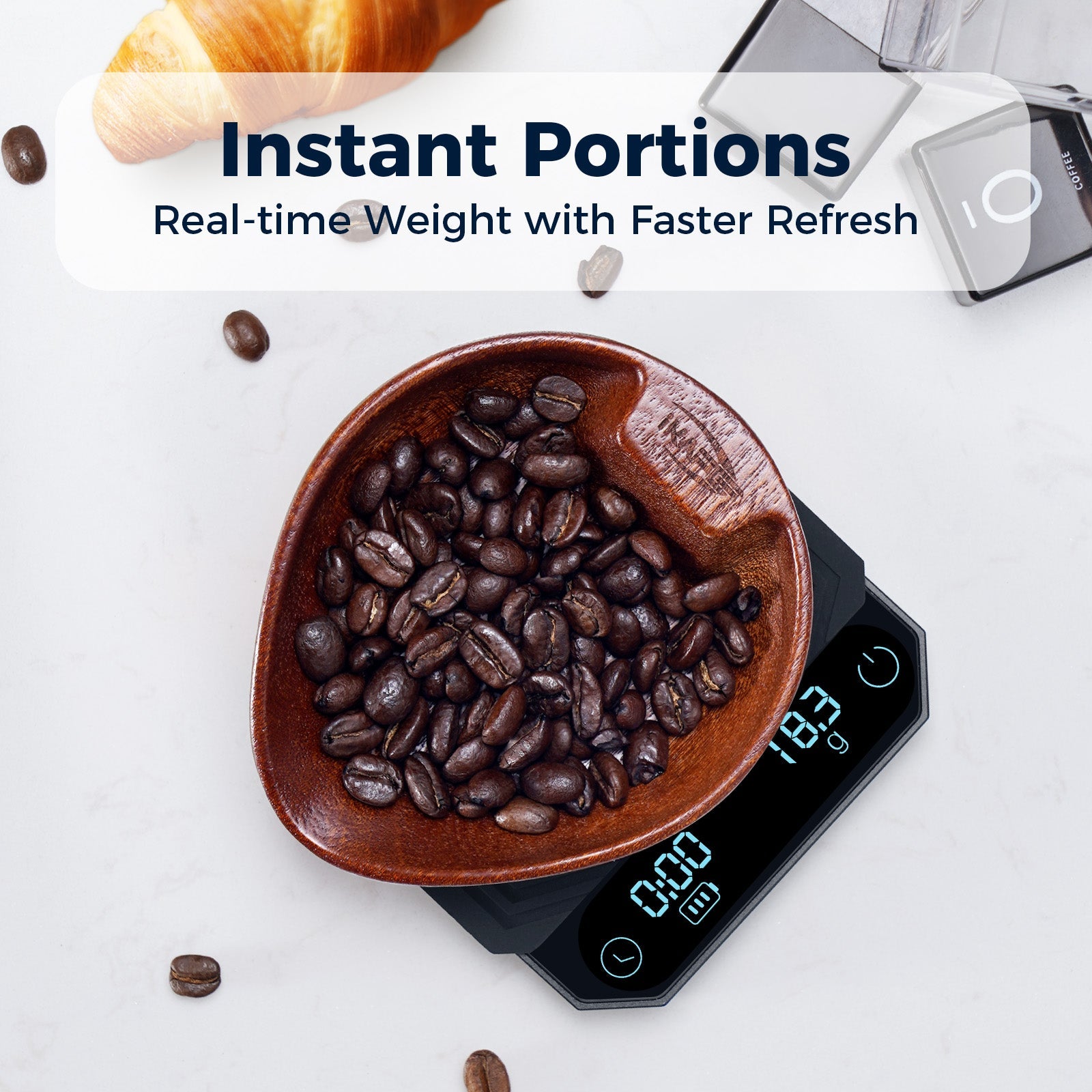 Smart Palm Coffee Scale V3 - Metal Body