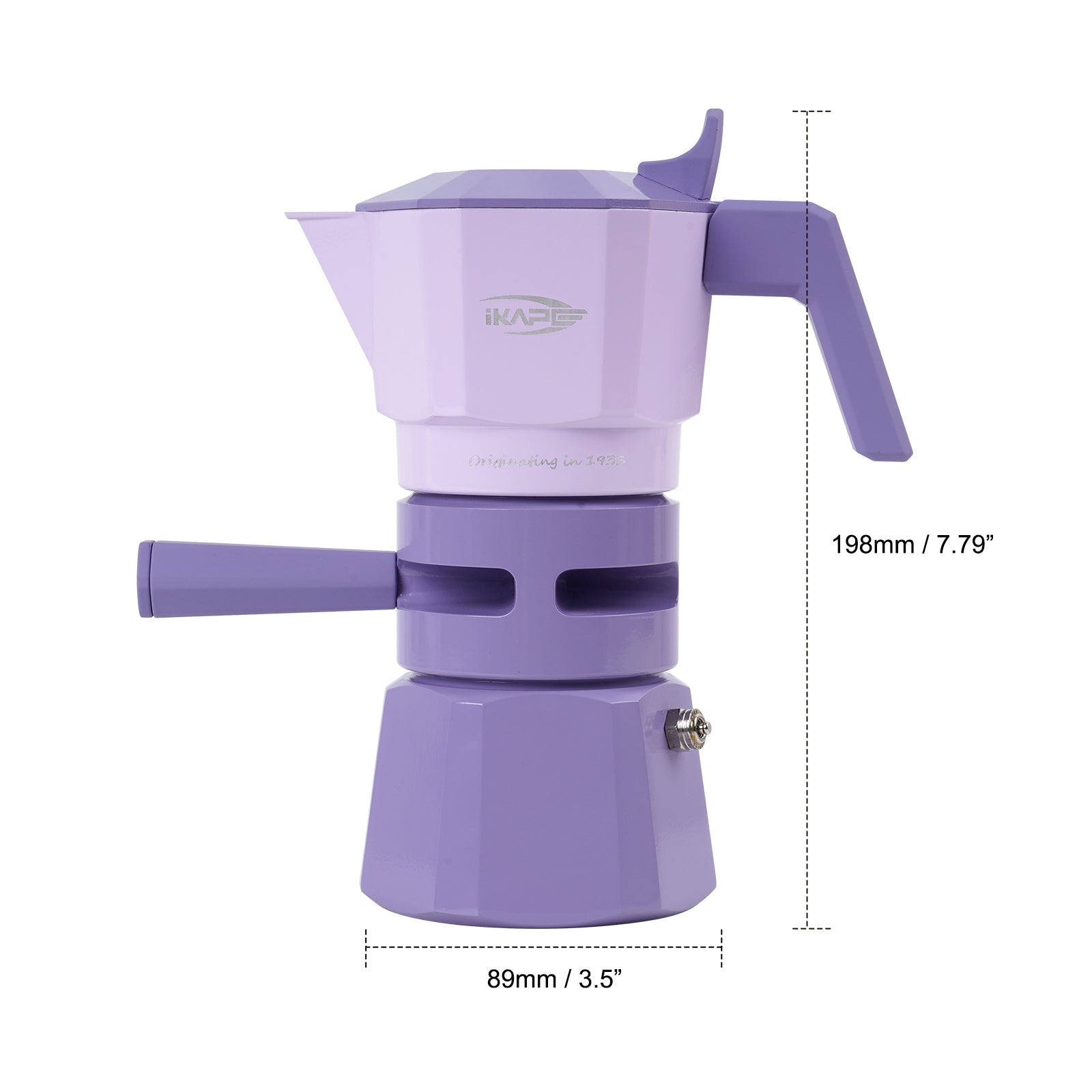 Moka Pot - Temp-Controlled, 2 or 4 Shot