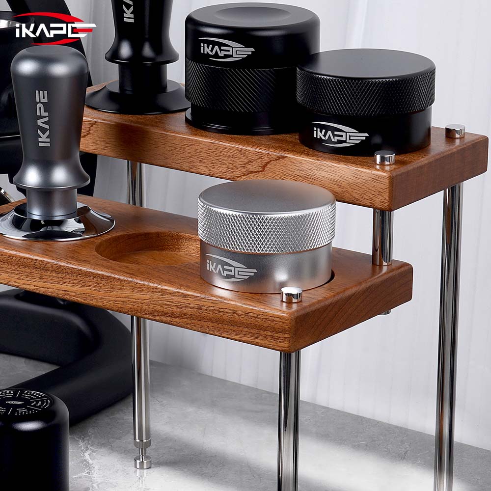 3-Tier Coffee Tool Organiser - Walnut or Sapele