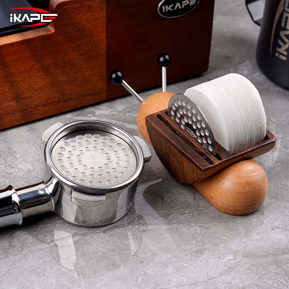 Snail Organiser with Filters and Puck Screens, for 51mm, 54mm and 58mm portafilters