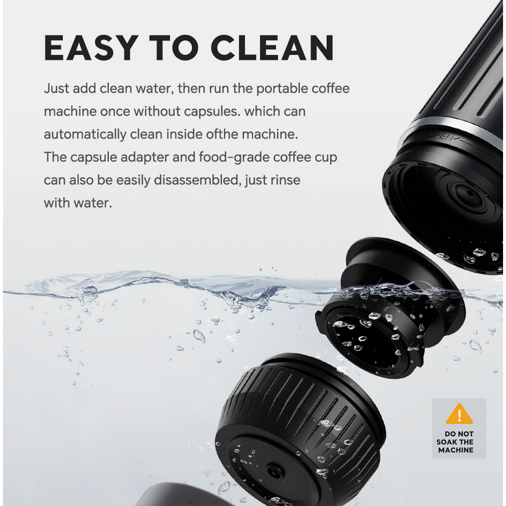 Portable Electric Espresso Machine - Hot or Cold
