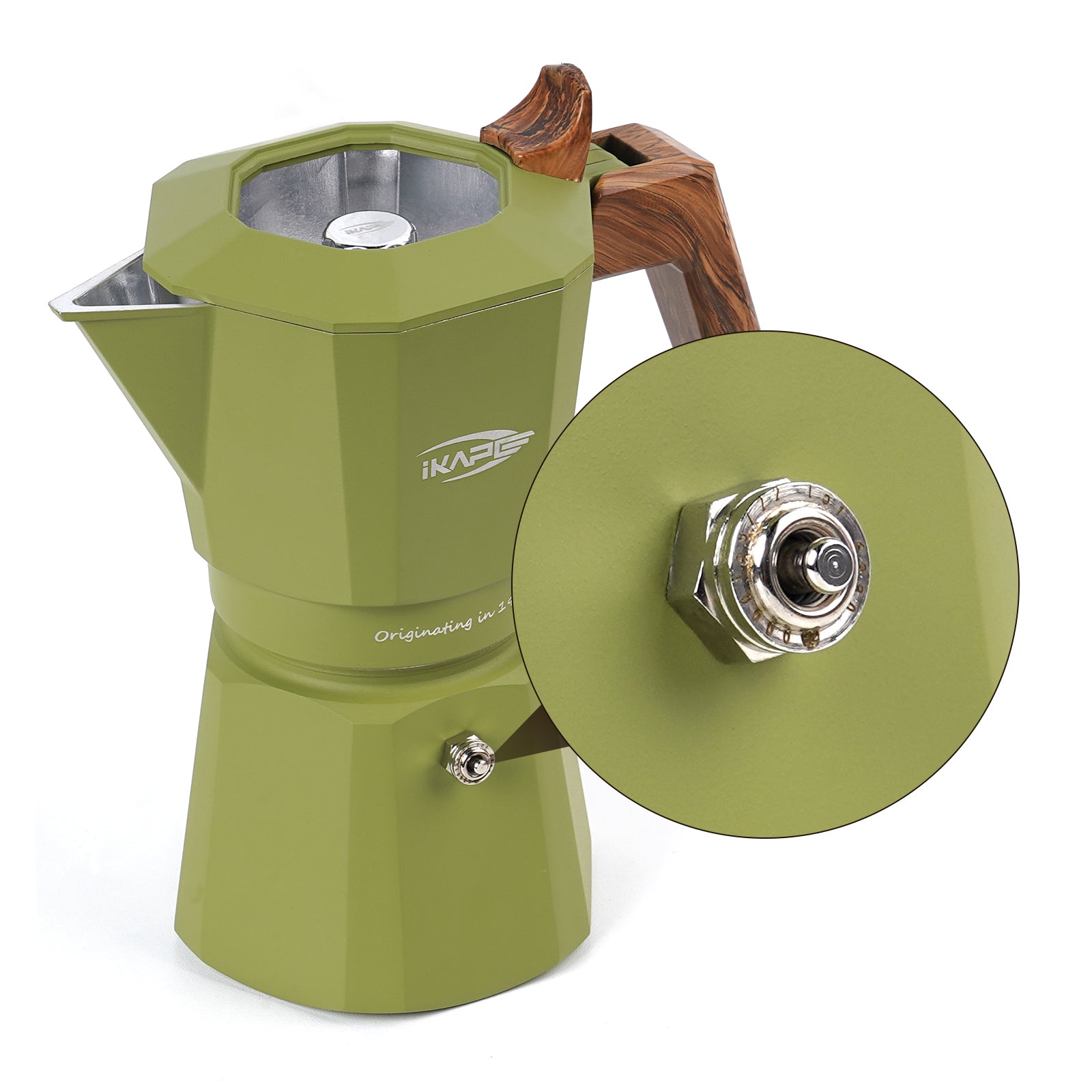 Moka Pot - Temp-Controlled, 2 or 4 Shot