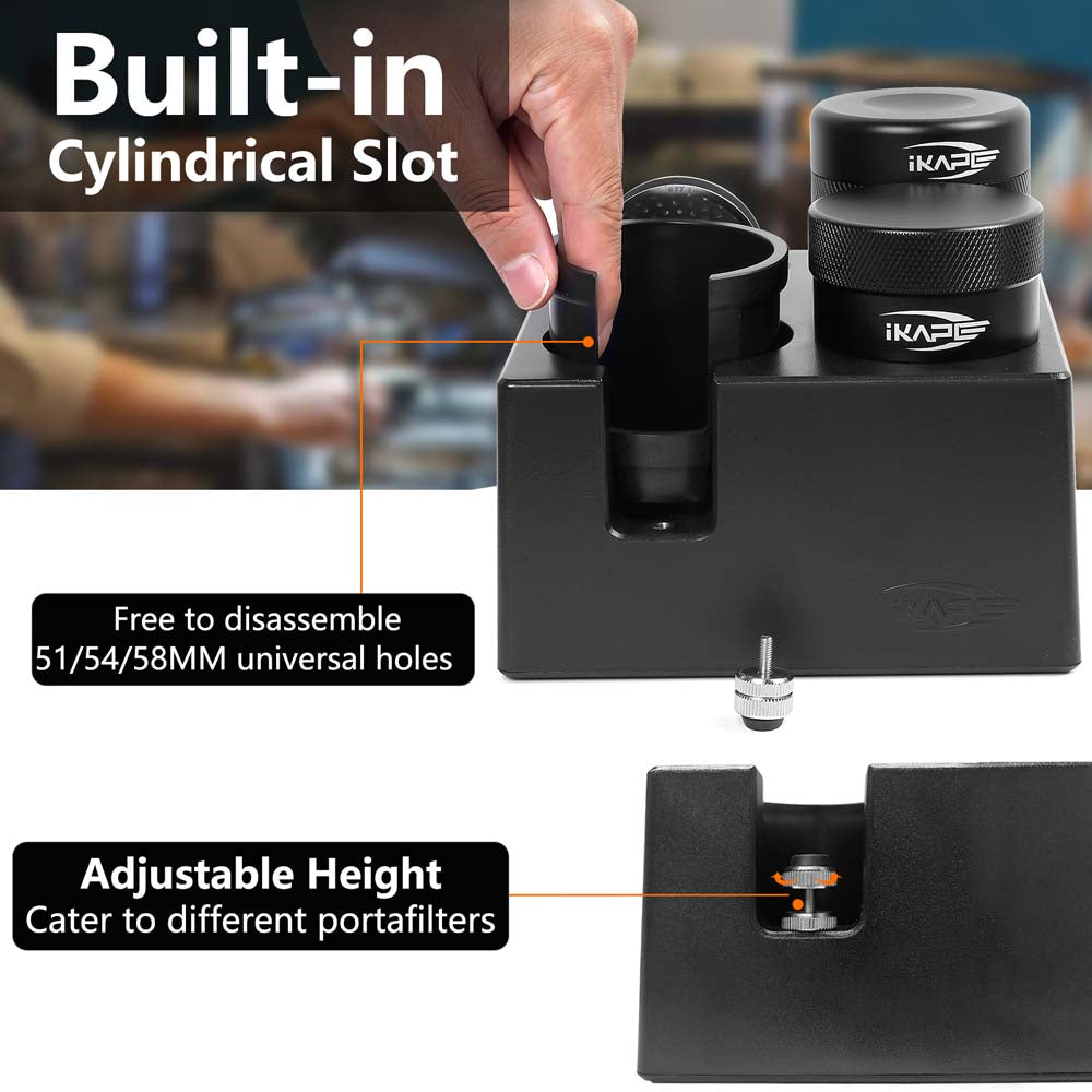 7-in-1 Espresso Tool Organiser - ABS, Black or White