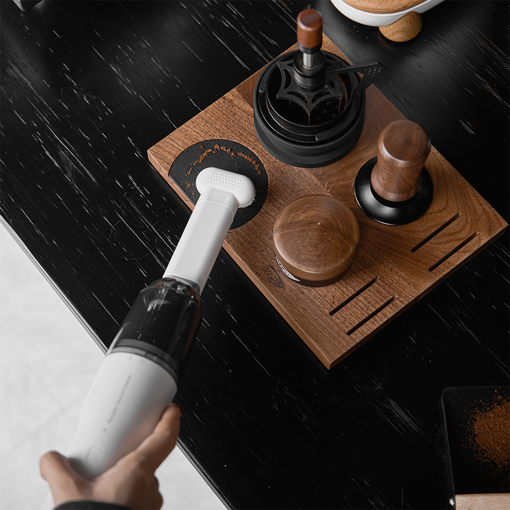 Electric Coffee Grounds Vacuum - White or Black