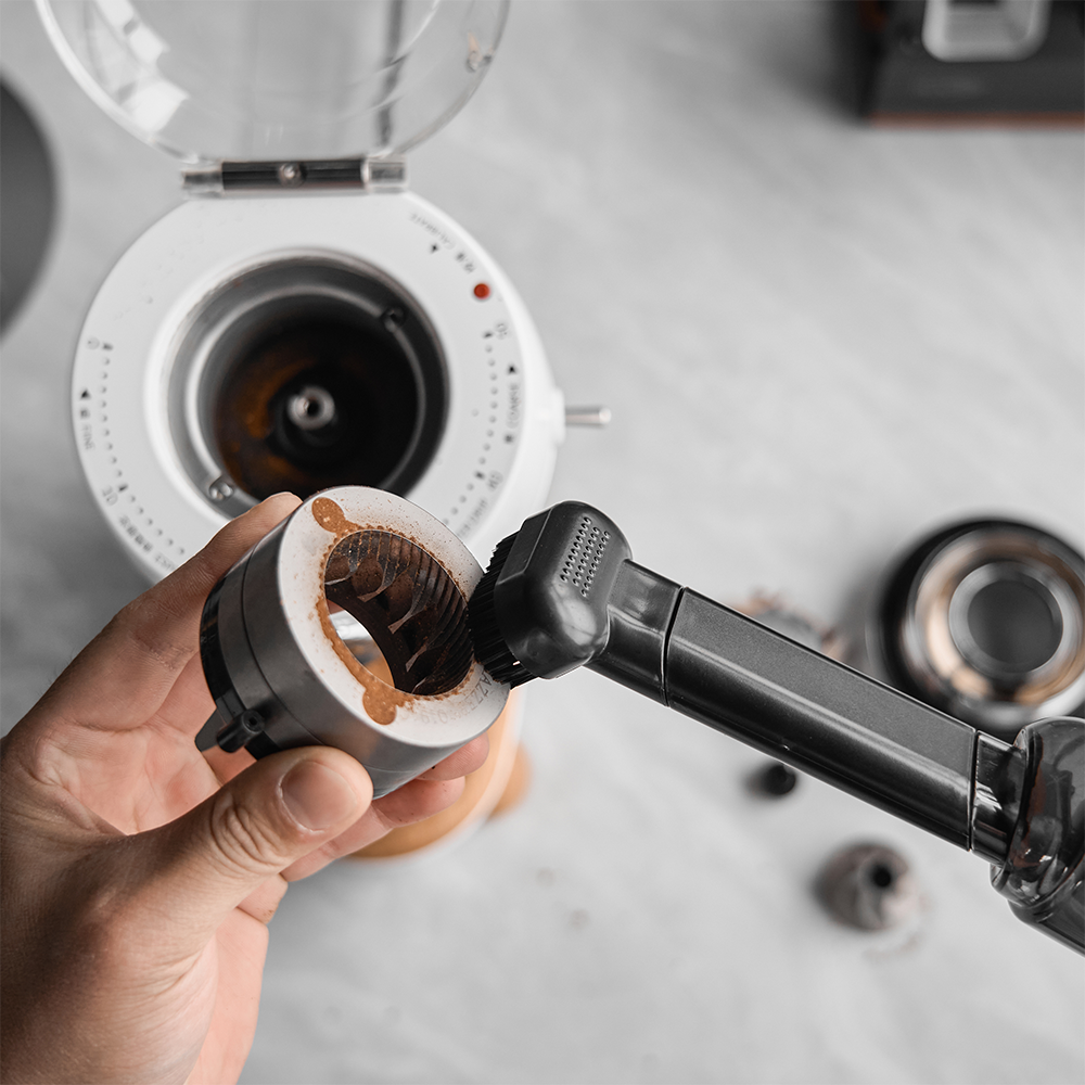 Electric Coffee Grounds Vacuum - White or Black