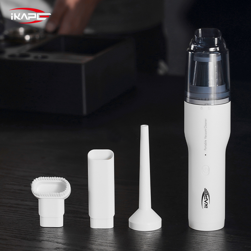 Electric Coffee Grounds Vacuum - White or Black
