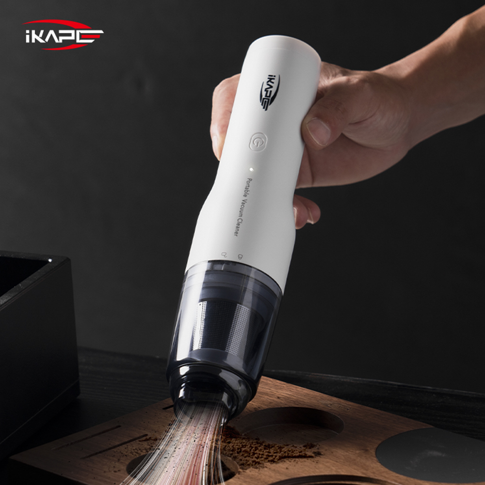 Electric Coffee Grounds Vacuum - White or Black