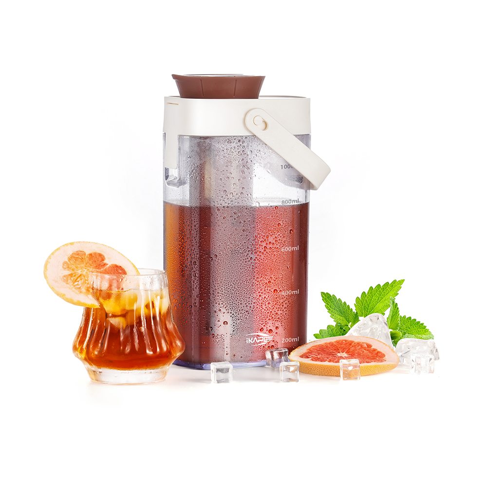 Cold Brew Coffee Maker 1100ml - Black or Brown