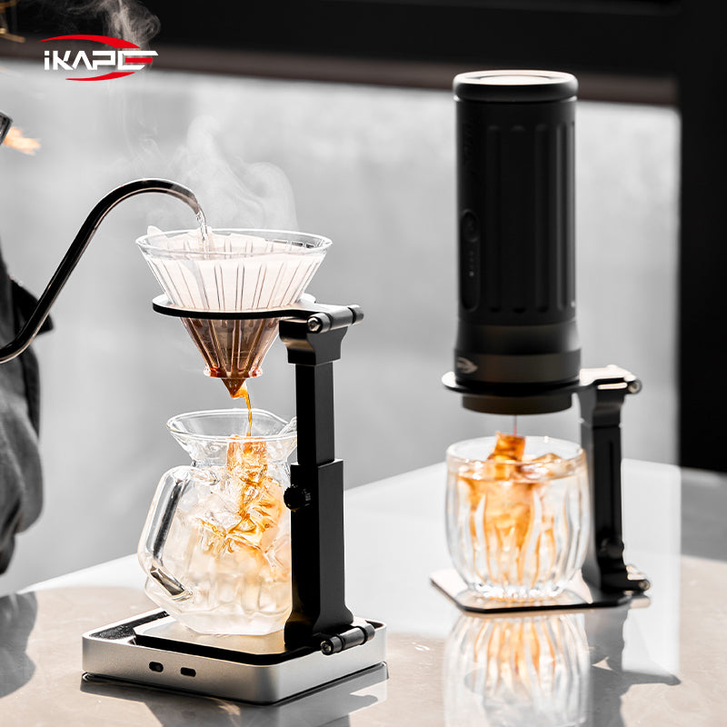 Folding Stand for Portable Espresso Makers