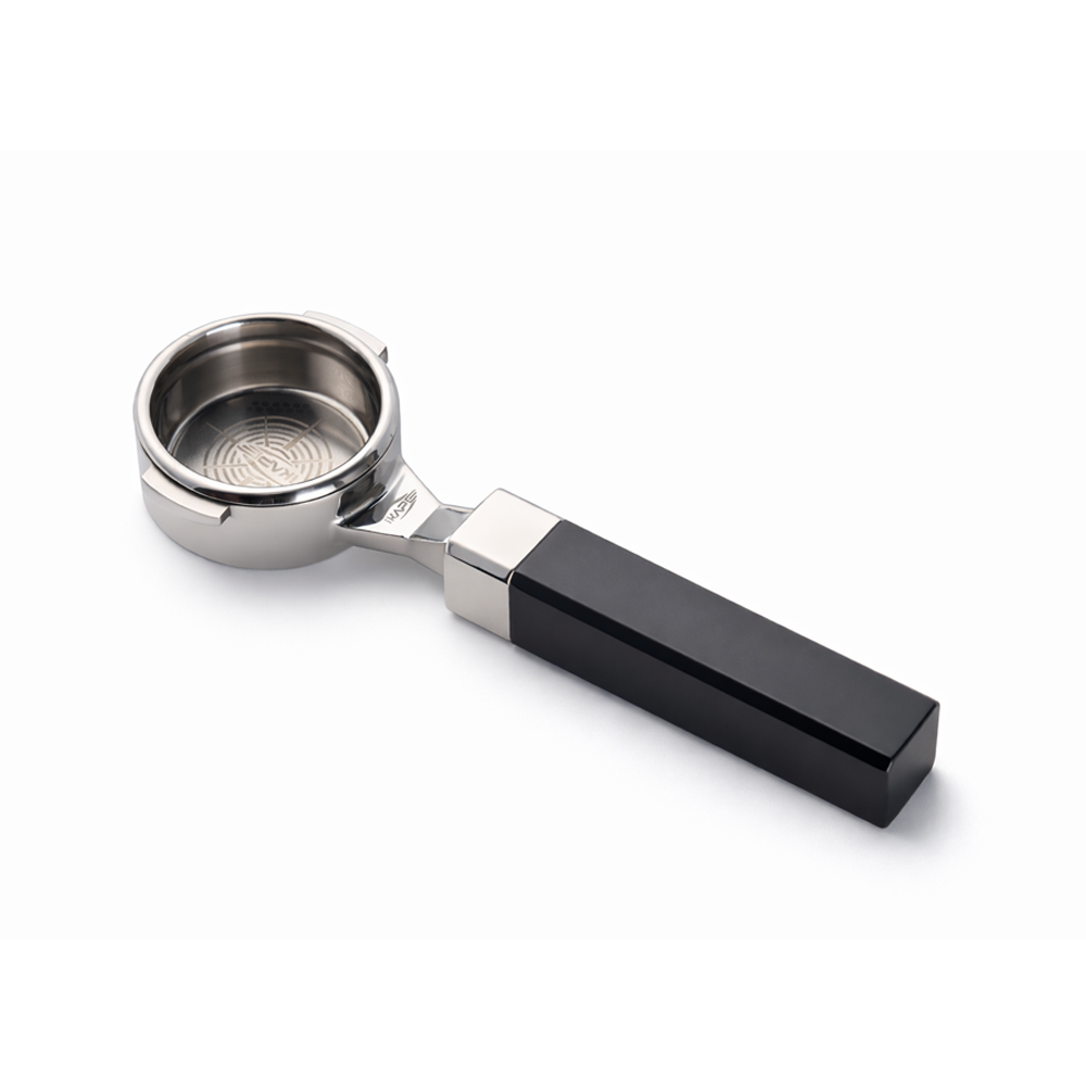 E61 Bottomless Portafilter with Cuboid Basket, for 58mm portafilters
