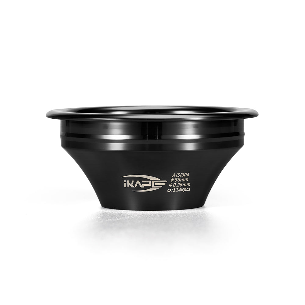 Convex Basket 58mm or 54mm to 32mm - Black, for 54mm and 58mm portafilters