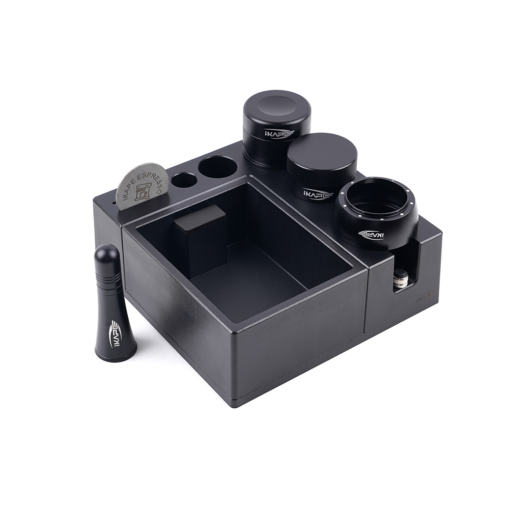 Distributor, Knock Box and Puck Prep Set, for 51mm, 54mm and 58mm portafilters