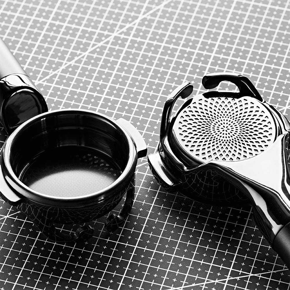 Flat-bottom Bottomless Portafilter - KKLUO