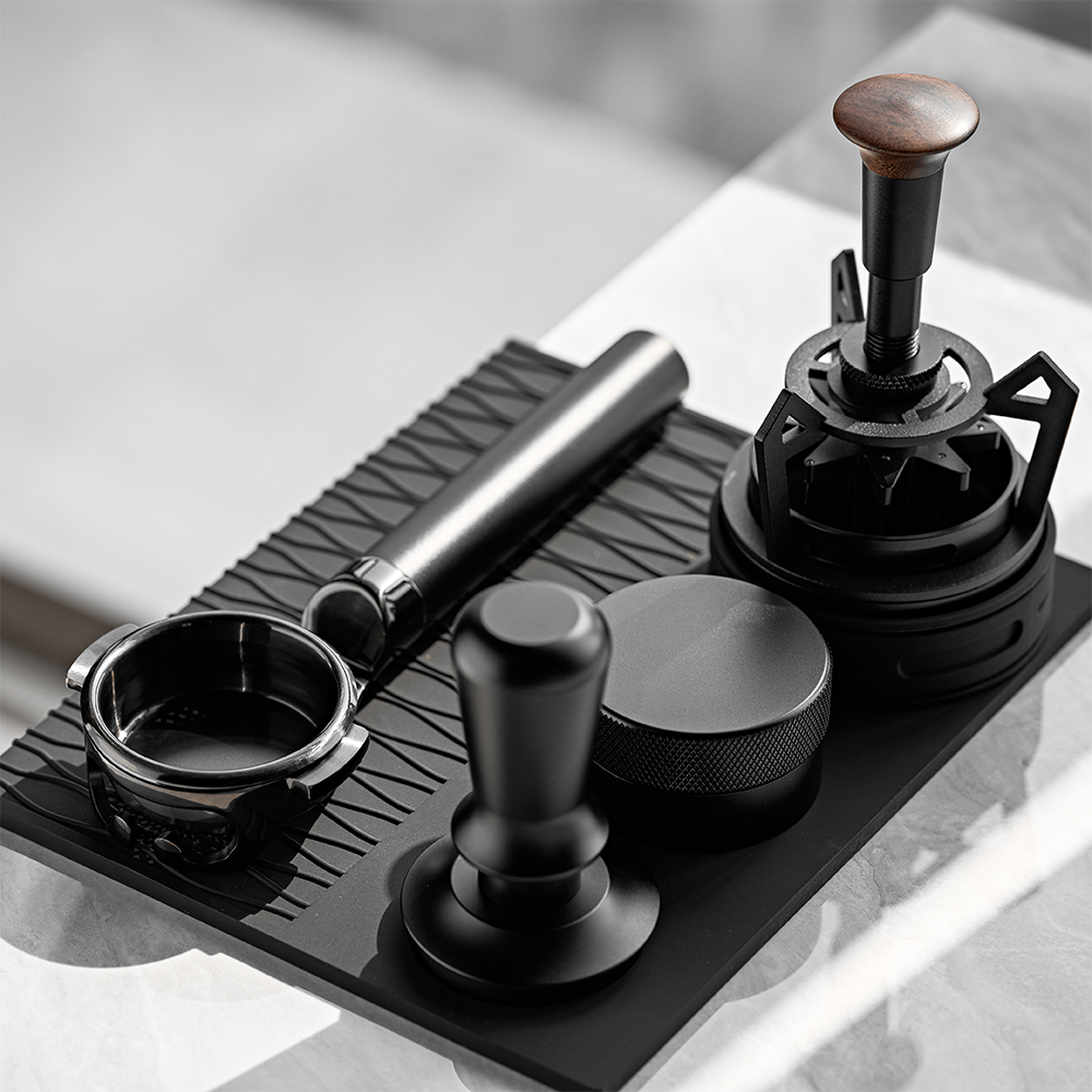 KKLUO Bottomless Portafilter with Precision Basket
