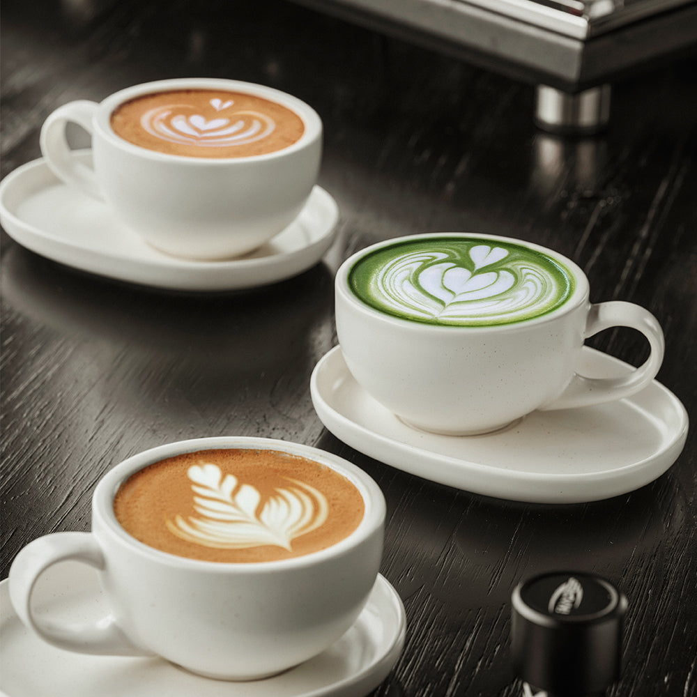 Latte Cup 300ml - Pink, Brown or Blue