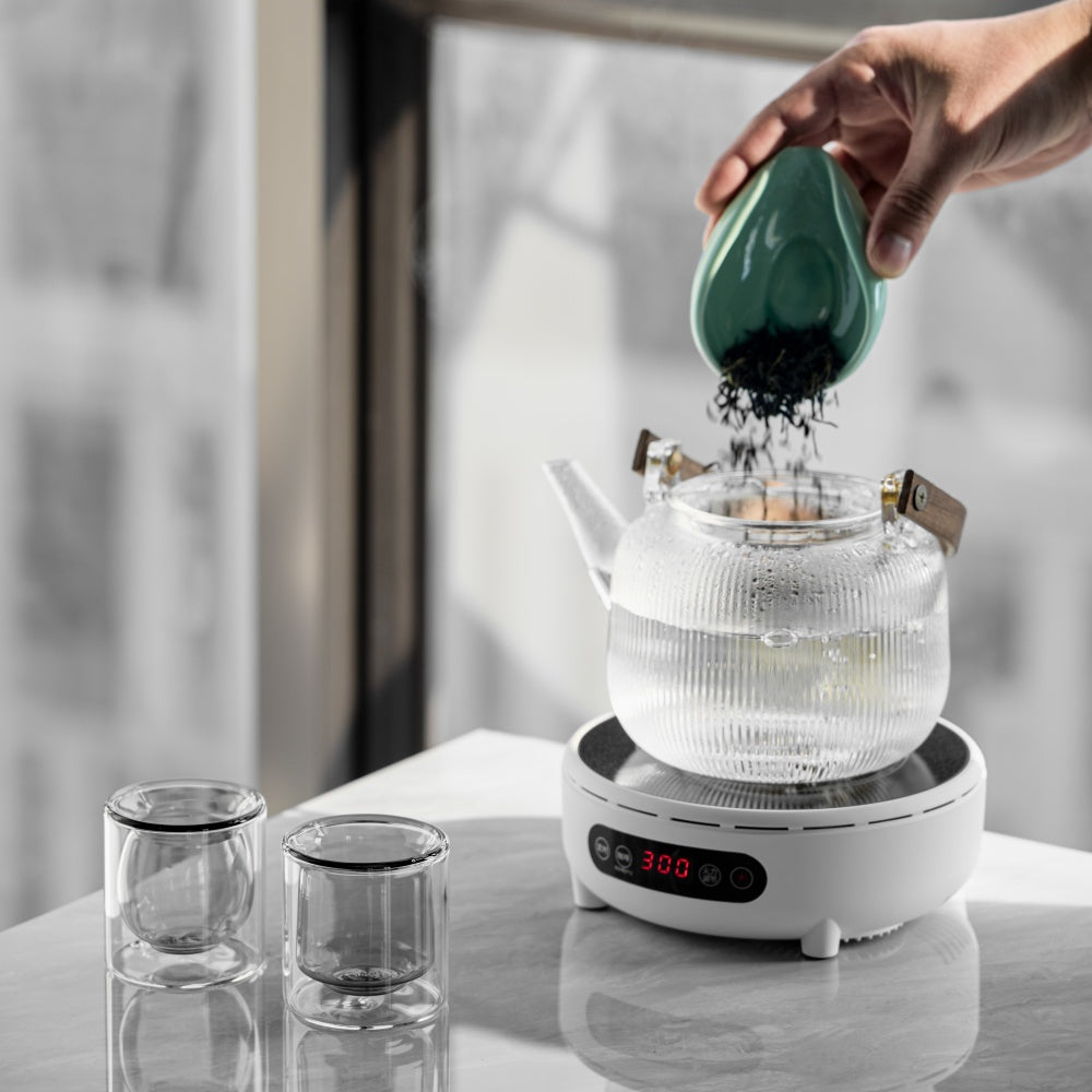 Electric Ceramic Stove - Touch Control, Moka Bundle