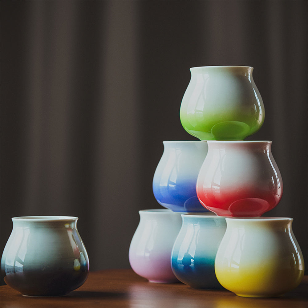 Ceramic Espresso Cup 180ml - Seven Colours