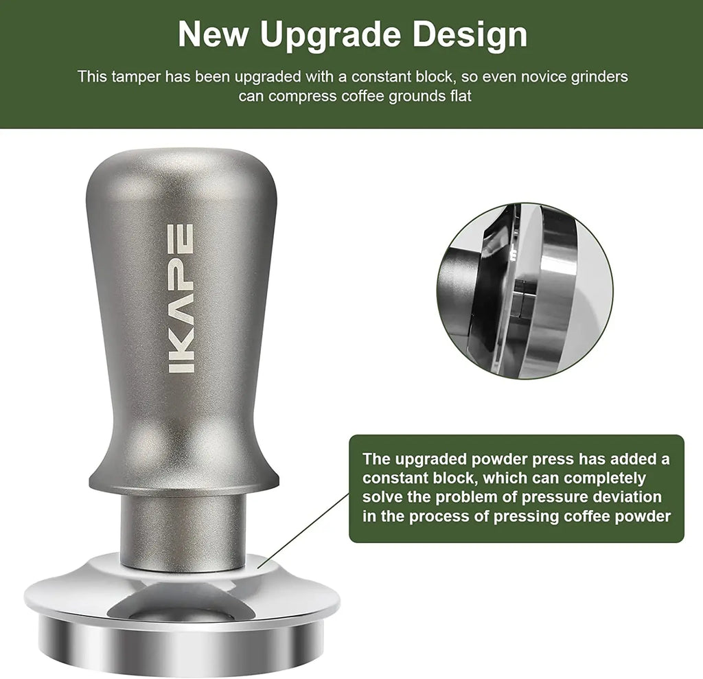 Spring-Loaded Tamper - 45 to 58.35mm, Flat or Ripple